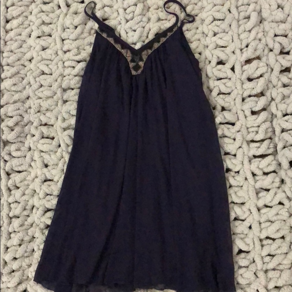 Purple dress